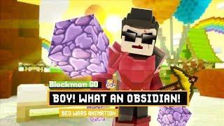 Boy! What An Obsidian —— Blockman Go Bed Wars Full Animation