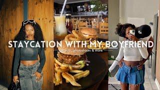 staycation with my boyfriend | south african youtuber