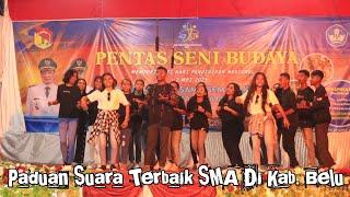 Paduan Suara KISAH-KASIH Di Sekolah Dan Ina Ro ! SMK CARTINTES,  BELU