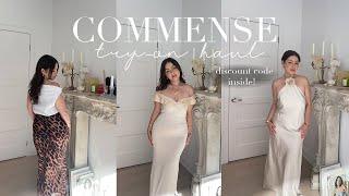 COMMENSE CLOTHING REVIEW & TRY ON HAUL  | Summer outfits ideas 2024