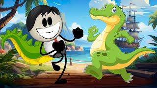 What if we had a Crocodile-like Tail? + more videos | #aumsum #kids #children #cartoon #whatif