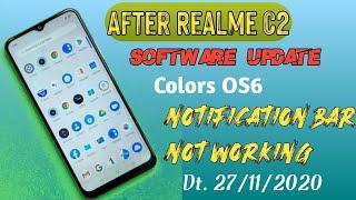 Realme C2 New software update   || Notification bar not working || techno chandan official