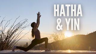 40 Min Hatha Flow & Yin Yoga