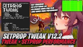 MODULE NO ROOT PUN KALAH!!! KODE SETPROP PERFORMANCE v12.2 FOR ALL GAMES AND WORK ALL DEVICE