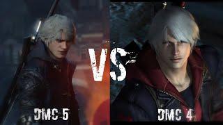 Devil May Cry 5(Old hair mod) vs Devil May Cry 4 Comparison