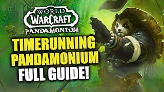 Timerunning Pandamonium Step-by-Step Guide! How To Start And Get All Rewards? WoW MoP Remix | 10.2.7