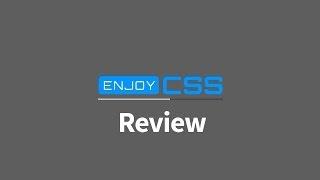 Quick Review - EnjoyCSS Web-Based CSS Editor