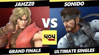 4o4 Weekly 40 GRAND FINALS - Sonido (Sonic, Snake) Vs. Jahzz0 (Ken) Smash Ultimate - SSBU