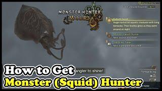 Monster (Squid) Hunter - Monster Hunter Wilds (Caught a giant squid while fishing)