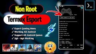 No More Lag | Termux Esport For Gaming Performance | No Root