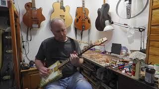 Strymon Cloudburst And A Cigar Box Guitar