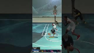 Offensive Rebound into a Fade with a 77 3 Pointer #nba2k24 #nba2k24rec #nba2k24recgameplay #2k24park