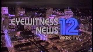 WKRC 12 NEWS - CINCINATTI, OHIO - 1987