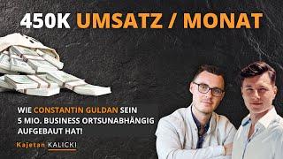 Auf 5 Mio. im Jahr lean skaliert – Podcast mit Constantin Guldan