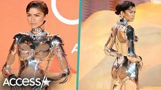 Zendaya Rocks Jaw-Dropping Robot Suit For ‘Dune: Part 2’ London Premiere