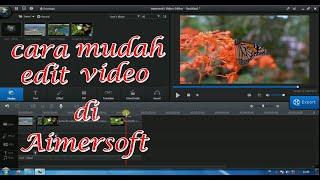 aimersoft  video editor tutorial