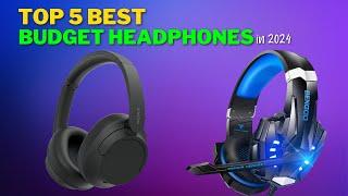 Top 5 BEST Budget Headphones 2024 #BudgetHeadphones #AudioTech