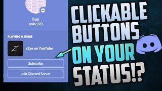 How to add *BUTTONS* to your Discord Status! (Discord RPC)