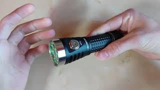 Anduril Flashlight | Instant Strobe Mode Activation