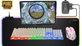 Playing PUBG MOBILE With Mouse And Keyboard || Playing Mobile Games with Keyboard And Mouse