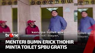 Gratis! Toilet SPBU Pertamina Serentak Tak Lagi Berbayar | Kabar Petang Pilihan tvOne