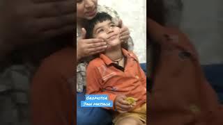 Oral Motor Massage Therapy for special child | Speech Delayed in child #childdevelopment #autism #yt