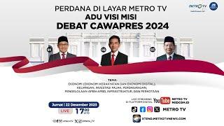 [FULL] DEBAT KEDUA CALON WAKIL PRESIDEN 2024 (22 DESEMBER 2023)