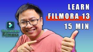 Filmora 13 Quick Start Guide for Beginners in 15 Minutes