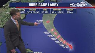 Hurricane Larry and tropical weather forecast; September 5, 2021