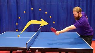 Play Ping Pong Against Yourself (backspin)