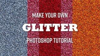 How to create Glitter with Photoshop