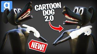 NEW CARTOON DOG 2.0 ️ TREVOR HENDERSON UPDATE! (Garry's Mod Sandbox) | JustJoeKing