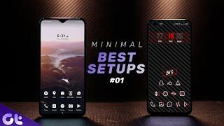 Best Minimal Home Screen Setups for Android | ModMyHome #01 | Guiding Tech