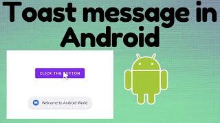 Toast message in Android | TechViewHub | Android Studio