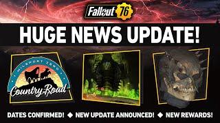 NEW UPDATE Announced, NEW Rewards + Dates Confirmed! | Fallout 76 Latest News