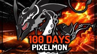 100 Days In Minecraft Pixelmon With Fusion Pokémon Only! (Pixelmon Fusions!)