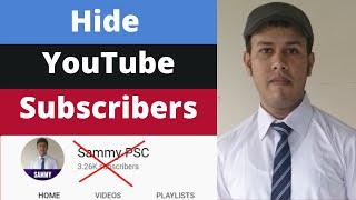 How To Hide YouTube Subscribers in PC 2022?