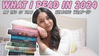 WHAT I READ IN 2024 🪩 // my end of year reading wrap-up