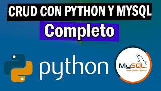 CRUD CON PYTHON(Flask) Y MYSQL - COMPLETO 2024