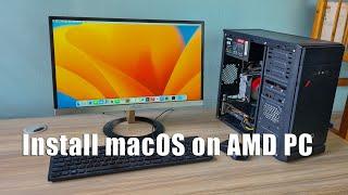 Как установить macOS на компьютер AMD