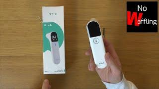 How to USE the AILE MD1231 Non Contact Thermometer - Beginners guide