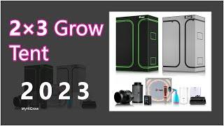 2023 Best 2×3 grow tent kit | includes 21 growing essentials | [MyHiGrow]