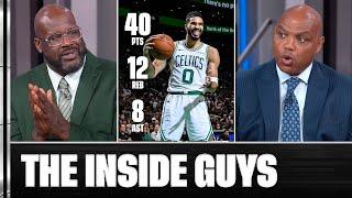 Inside The NBA reacts to Boston Celtics beat Los Angeles Lakers 111-101; Tatum 40 Pts, LeBron 24 Pts