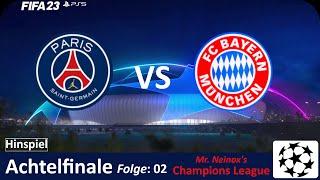 PSG vs Bayern | 10 Tore Spektakel| Mr. Neinox's Champions League #2|Achtelfinale Hinspiel | FIFA23