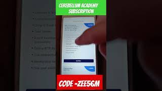 #cerebellumacademy cerebellum coupon codes|#cerebellum coupon code|CEREBELLUM ACADEMY APP