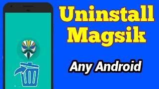 How to Unroot Your Android Phone | Uninstall Magisk Root Using TWRP