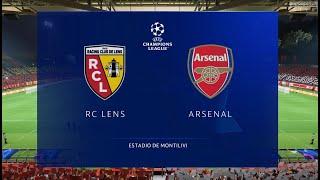 Обзор матча Группового этапа Лиги Чемпионов Ланс - Арсенал #lans  #arsenal #ucl #fifa #fifa23