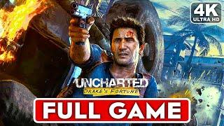 UNCHARTED DRAKE'S FORTUNE Gameplay Walkthrough Part 1 FULL GAME [4K 60FPS PS4 PRO] - No Commentary