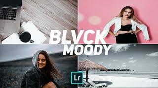 Moody black lightroom mobile presets - Dark (moody) black tone professional editing lightroom mobile