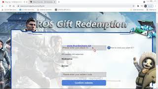 (ros) redeem code 2021